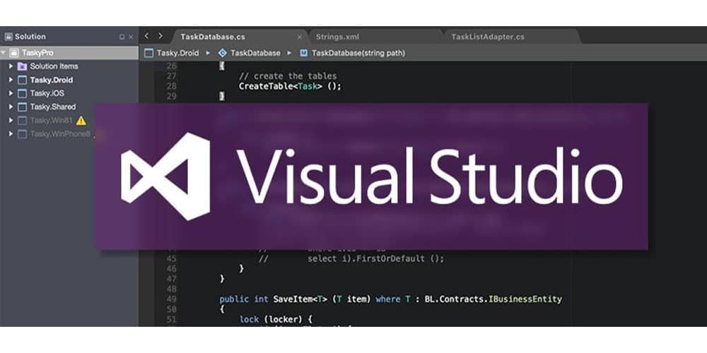 محیط برنامه نویسی اندروید ویژوال استودیو (Visual Studio -Xamarin)